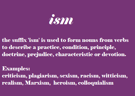 Ism meaning