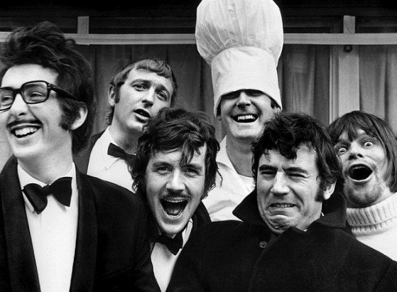 British understatement - Monty Python team