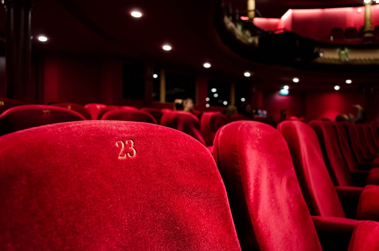 Entertainment vocabulary - theatre seats