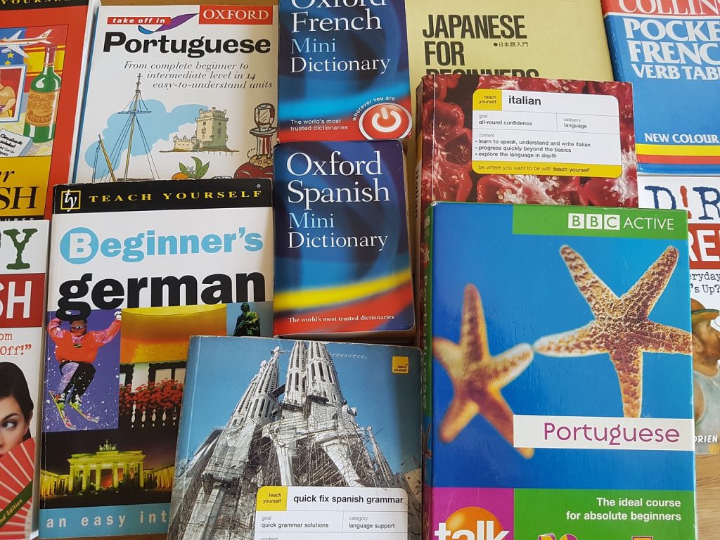 Foreign Dictionaries - pop-up language museum